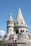 Fisherman's Bastion (Halszbstya), Budapest. Hungary.