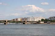 View from Danube River front, Budapest. Hungary.