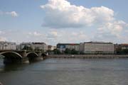 View from Danube River front, Budapest. Hungary.
