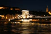Chain Bridge (Szchenyi Lnchd), Budapest. Hungary.