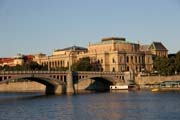 Awesome Prague panorama from balloon. Czech Republic.