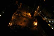 Awesome Prague panorama from balloon. Czech Republic.