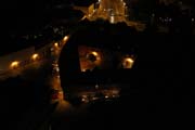 Awesome Prague panorama from balloon. Czech Republic.