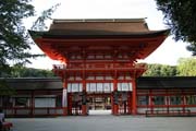 Shimogamo-jinja (Kamomioya-jinja) shrine, Kyoto. Japan.