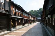 Higashi Geisha District (Higashi Chaya-Gai) at Kanazawa town. Japan.