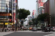 Ginza district, Tokyo. Japan.