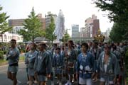 Autumn fest at Ryogoku area, Tokyo. Japan.