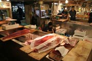 Tsukiji fish market, Tokyo. Japan.