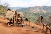 Village of Eng tribe, area around Kengtung town. Myanmar (Burma).