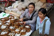 Main market at Kengtung town. Myanmar (Burma).