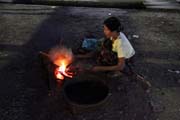 Night market, Mrauk U. Myanmar (Burma).