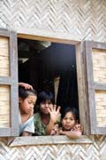Chin tribe village, Mrauk U area. Myanmar (Burma).