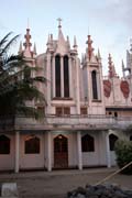 Church at Bunaken village. Indonesia.