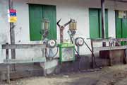 Petrol station, Ranohira village. Madagascar.