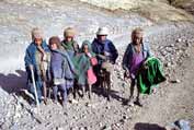 Children from Simien mountains. Ethiopia.