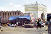 Market at Harar. East, Ethiopia.