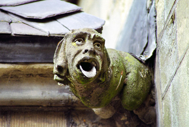 Detail at cathedral. S-Hertogenbosch. Netherlands.