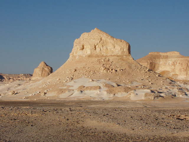 White Sahara desert. Egypt.