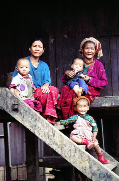 Hill tribe village. Area around Kalaw village. Myanmar (Burma).