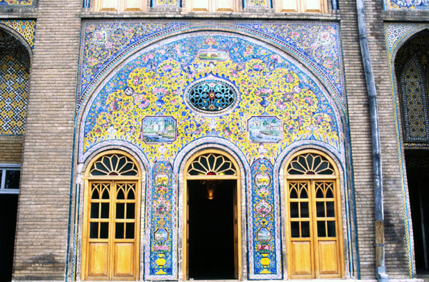 Golestan palace complex. Tehran. Iran.