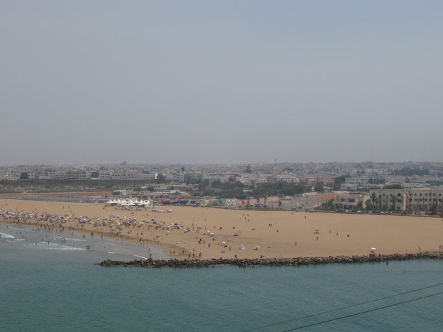 Rabat town. Morocco.