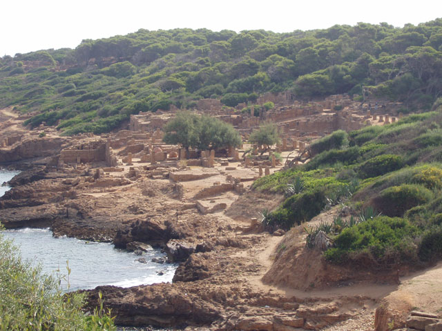 Tipaza town. Algeria.