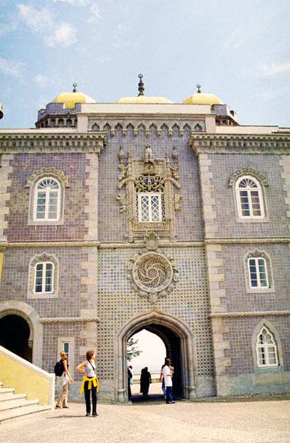 The National Palace of Pena, Sintra. Portugal.
