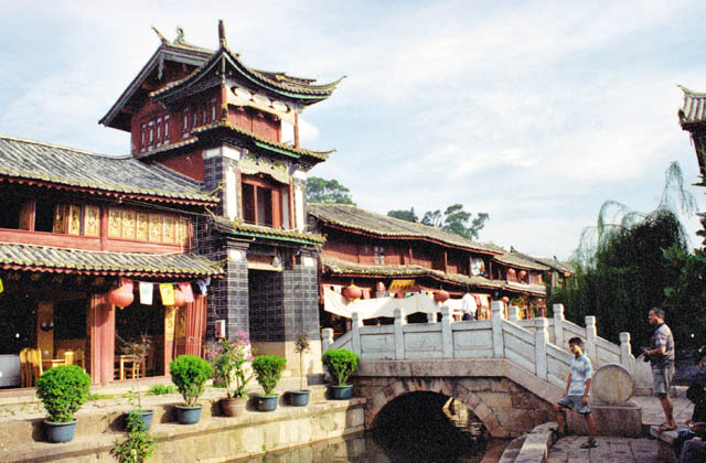 Li Jiang town. China.