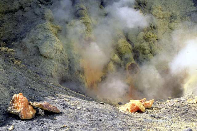 Kawah Ijen Vulcano. Java,  Indonesia.