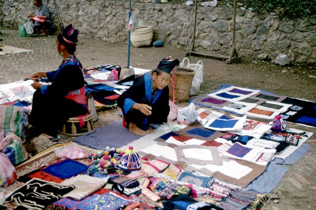 Market in Luang Prabang. Laos.