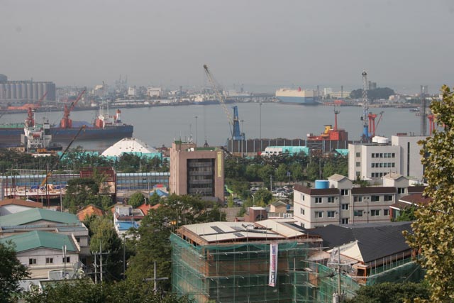 Harbor, Incheon. South Korea.