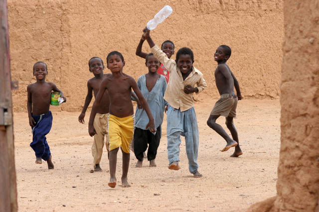 Iferouane oasis. Sahara desert. Niger.