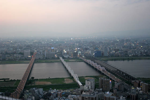Osaka city. Japan.