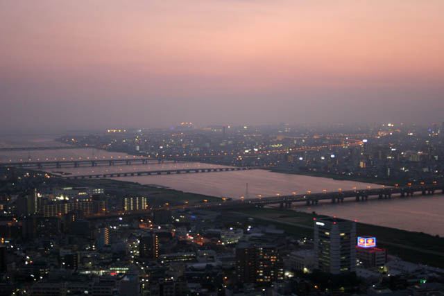 Osaka city. Japan.
