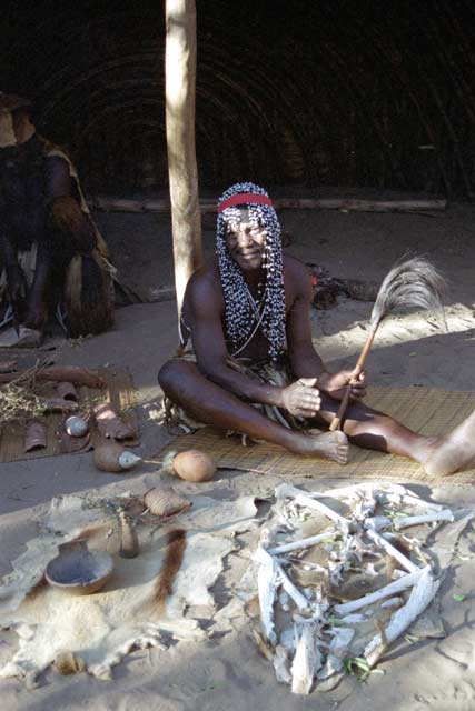 Zulu village. South Africa.