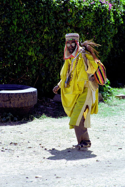 Priest in Aksum. North,  Ethiopia.